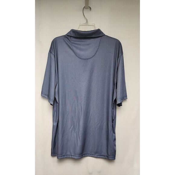 PGA Tour Polo Shirt Sleeve Shirt Pink/White Stripe XL - Picture 10 of 13